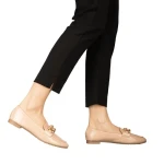 Дамски мокасини розови  от еко кожа Neka