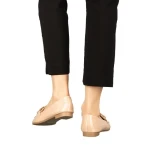 Дамски мокасини розови  от еко кожа Neka