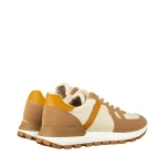 Мъжки спортни обувки камел от еко кожа и текстилен материал  Redal