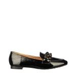 Дамски мокасини черни  от еко кожа Neka