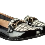 Дамски мокасини бежови от еко кожа Jazia