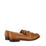 Дамски мокасини камел от еко кожа Hogan