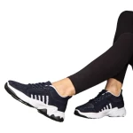 Дамски спортни обувки  сини  от текстилен материал  Morison