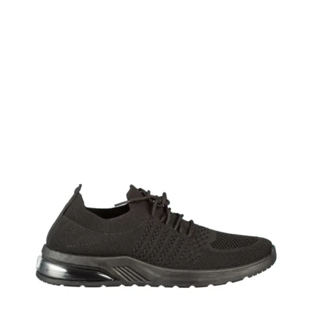 Дамски спортни обувки черни от текстилен материал  Sprin