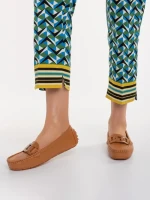 Дамски мокасини камел от еко кожа  Addison