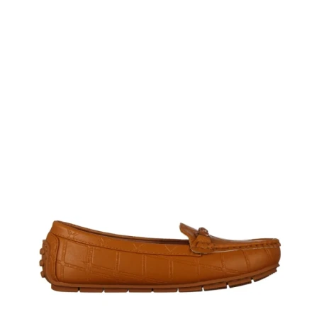 Дамски мокасини камел от еко кожа  Ariella