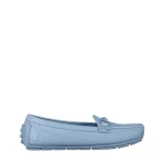 Дамски мокасини сини от еко кожа  Ariella