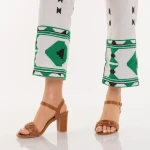 Дамски сандали с ток  камел от еко кожа  Eufrasia