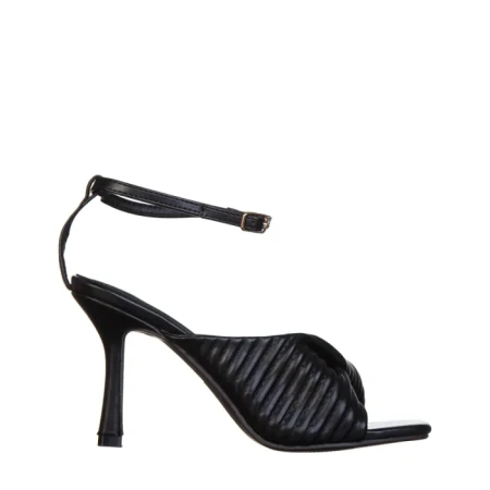 Дамски сандали черни  от еко кожа  Zuleika