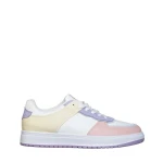 Дамски спортни обувки  розови със жълто от еко кожа  Zhuri