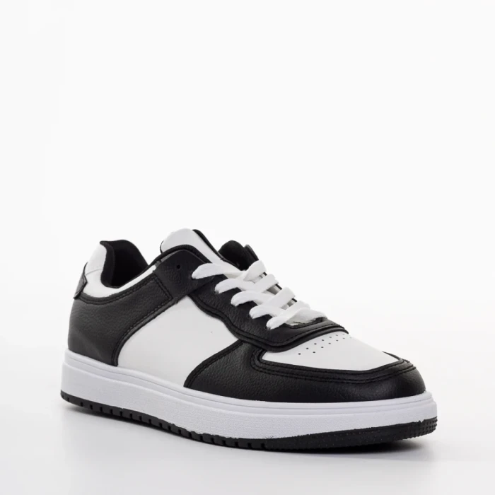 Дамски спортни обувки  черни от еко кожа  Zhuri