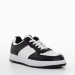 Дамски спортни обувки  черни от еко кожа  Zhuri