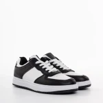 Дамски спортни обувки  черни от еко кожа  Zhuri