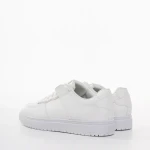 Дамски спортни обувки  бели от еко кожа  Zhuri