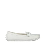 Дамски  мокасини бели от еко кожа  Ariella