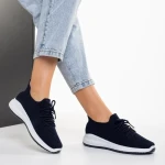 Дамски спортни обувки сини от текстилен материал  Eryla