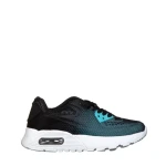 Детски спортни обувки черни със зелено от текстилен материал  Lillya