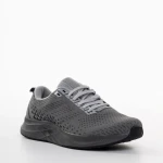 Мъжки спортни обувки сиви от текстилен материал  Bendi