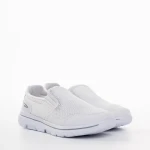 Мъжки спортни обувки  бели от текстилен материал  Kadence