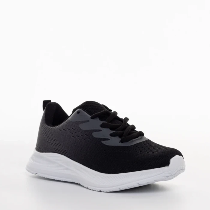 Детски спортни обувки черни от текстилен материал  Stilla