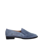 Дамски еспадрили сини от текстилен материал Aubrie