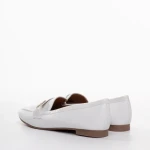 Дамски мокасини бели от еко кожа  Genevieve