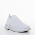 Дамски спортни обувки бели от текстилен материал Giuliana