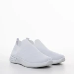 Дамски спортни обувки бели от текстилен материал Giuliana