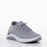 Дамски спортни обувки  сиви от текстилен материал Journi