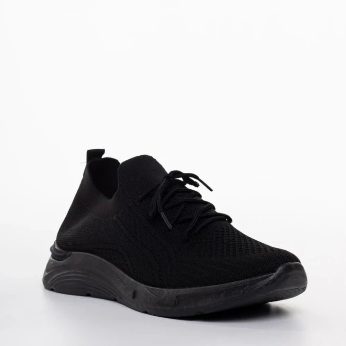 Дамски спортни обувки  черни от текстилен материал Journi