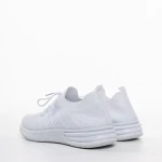 Дамски спортни обувки  бели от текстилен материал Janelle
