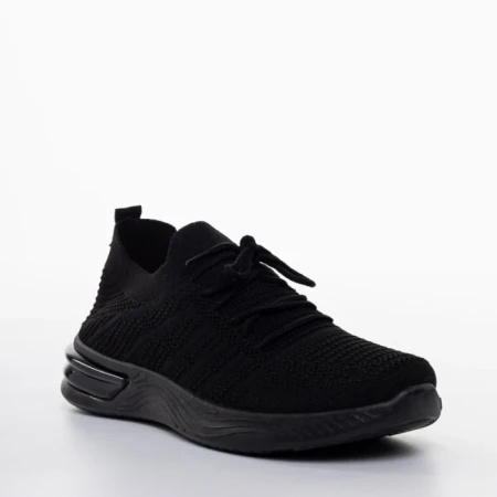 Дамски спортни обувки  черни от текстилен материал Janelle