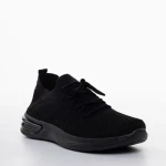 Дамски спортни обувки  черни от текстилен материал Janelle