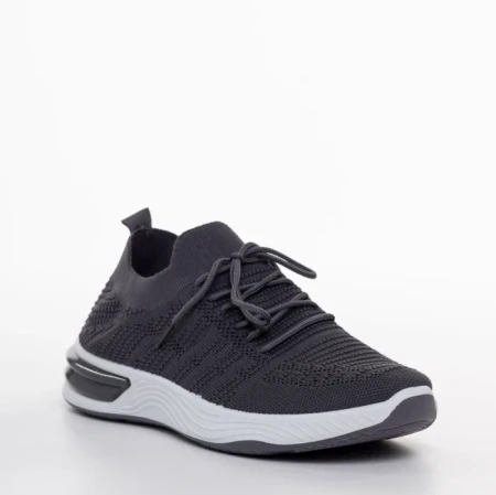 Дамски спортни обувки  сиви  от текстилен материал Janelle