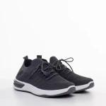 Дамски спортни обувки  сиви  от текстилен материал Janelle