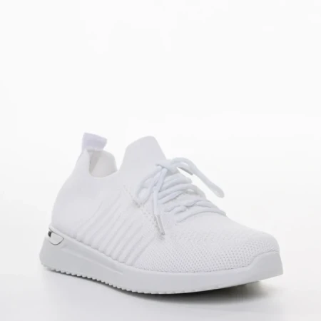 Детски спортни обувки бели от текстилен материал Brielle