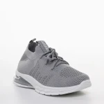 Детски спортни обувки сиви  от текстилен материал Adeline