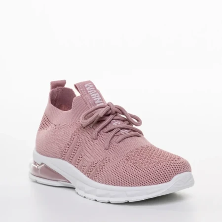 Детски спортни обувки розови  от текстилен материал Adeline