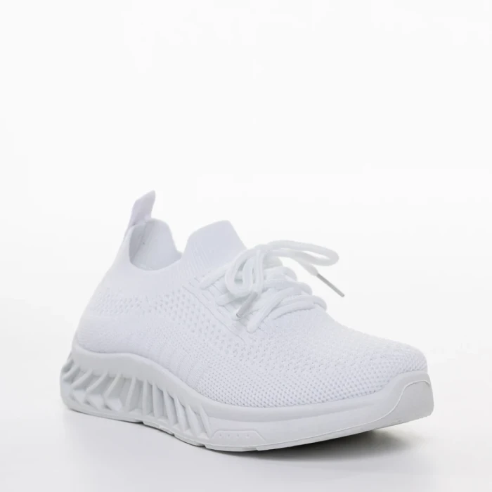 Детски спортни обувки бели от текстилен материал Peyton