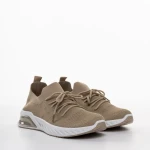 Дамски спортни обувки  бежови  от текстилен материал Kyla