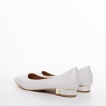 Дамски балерини бели от еко кожа  Wren