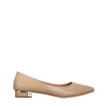 Дамски балерини  бежови  от еко кожа  Wren