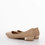 Дамски балерини  бежови  от еко кожа  Wren