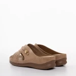 Дамски чехли  черни  от еко кожа  Lennon