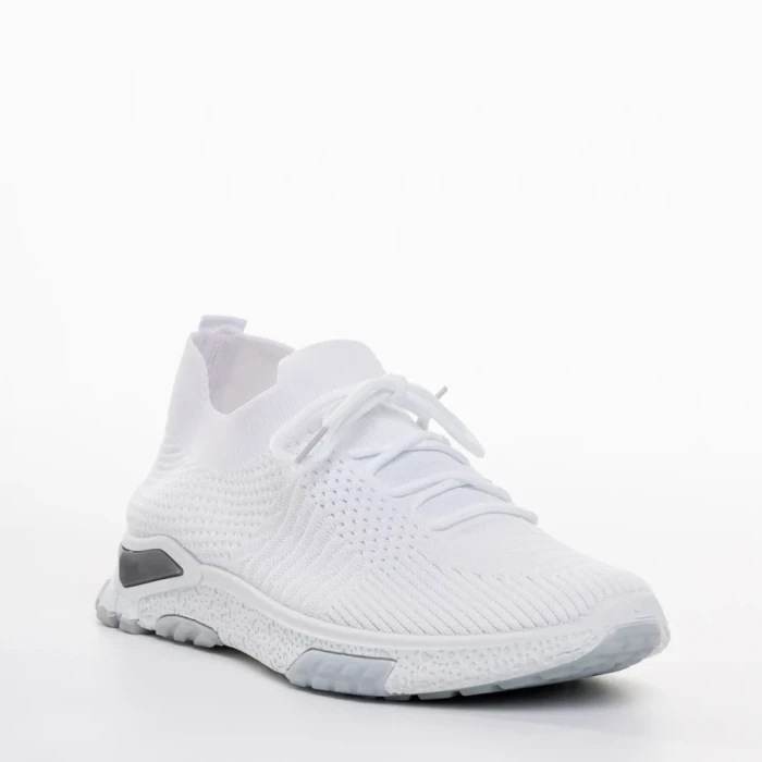 Мъжки спортни обувки бели от текстилен материал Iaroll