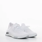 Мъжки спортни обувки бели от текстилен материал Iaroll