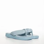 Детски чехли  сини от еко кожа  Ronald