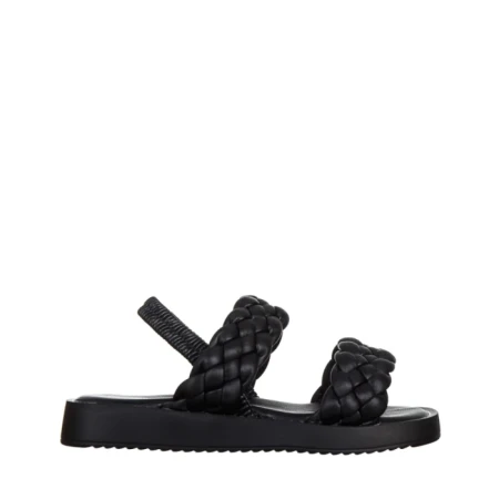 Детски сандали  черни  от еко кожа  Mathias