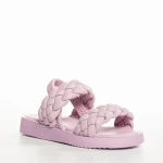 Детски сандали  лилави  от еко кожа  Mathias