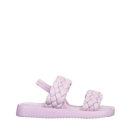 Детски сандали  лилави  от еко кожа  Mathias